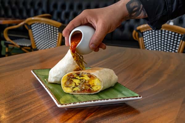 Jinky's Breakfast Burrito