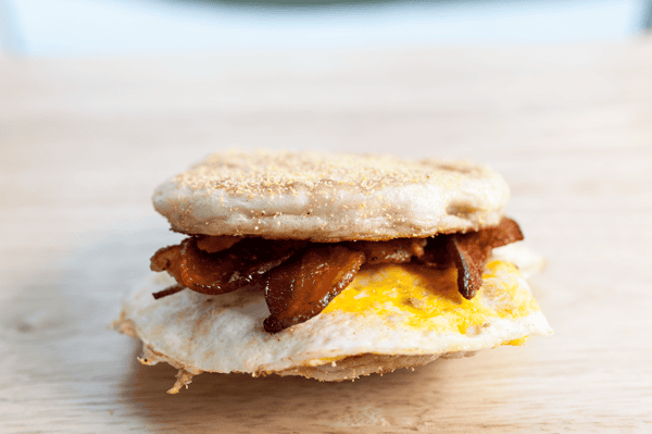 breakfast sandwich