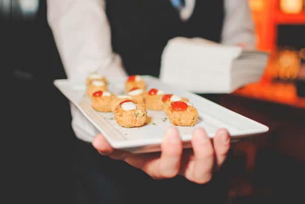 Catered appetizers