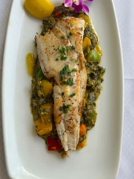 Flounder Florentine