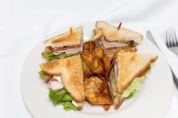 Classic Turkey Club Sandwich
