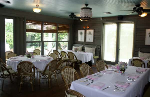 Lucy's porch private dining