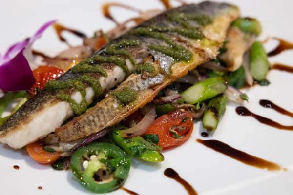 Pan Seared Branzino