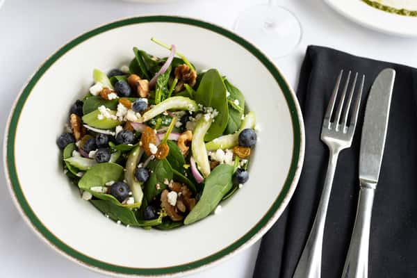 Spinach blueberry salad