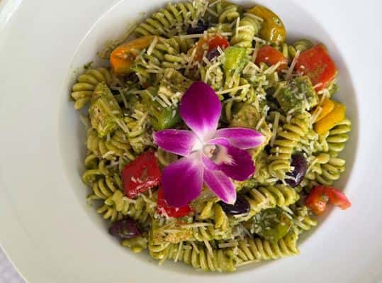 Pesto Chicken Fussilli Pasta
