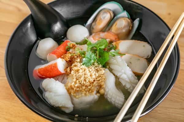 Tom Yum Seafood Soup