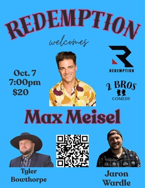 Max Meisel comedy night at Redemption bar and grill