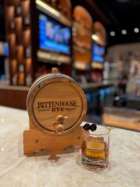 Barrel Aged Welcome Cocktail