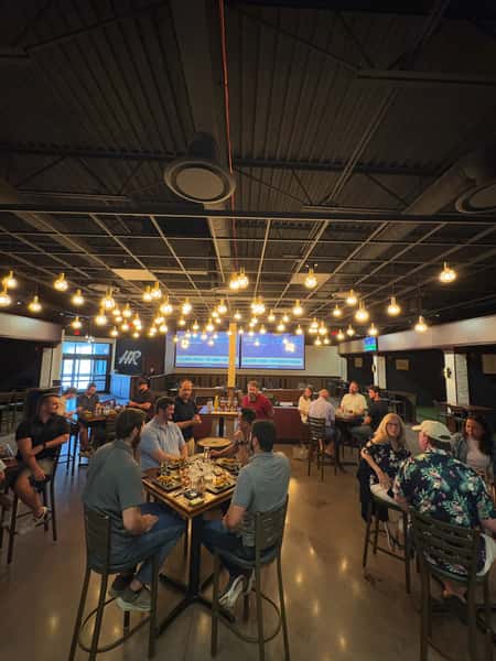 Guests at Heaven Hill whiskey tasting
