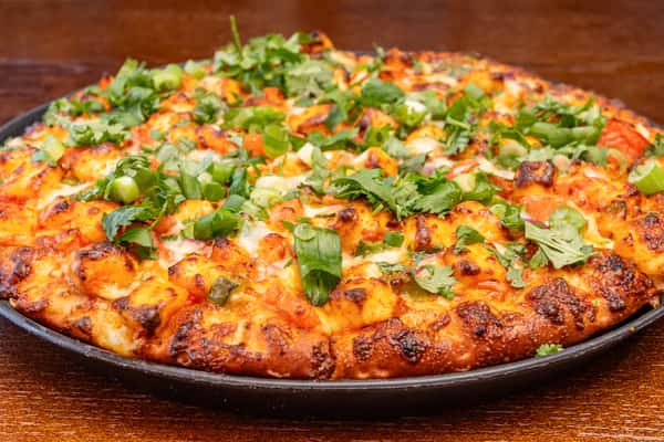 Tandoori paneer pizza