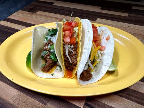 The Three Amigos Tacos