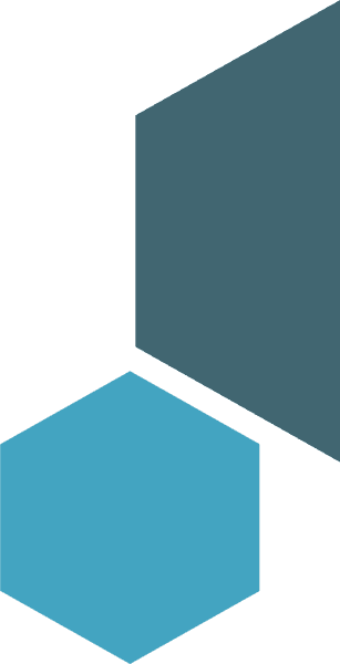 blue polygons