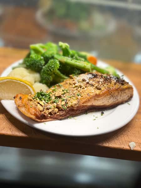 Pistachio Crusted Salmon