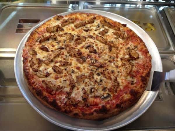 chicken cutlet pizza pie