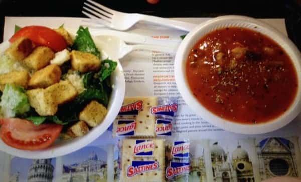 soup and salad