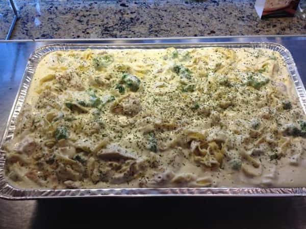 Fettuccini Alfredo With Grilled Chicken