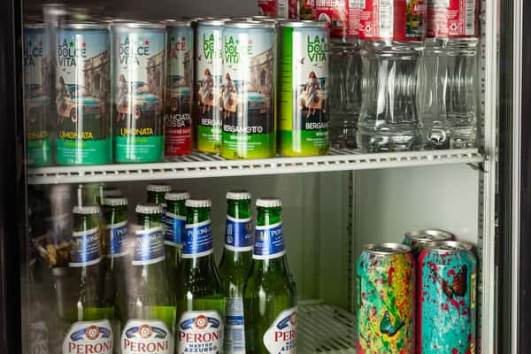 beverage fridge