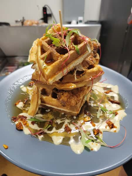 waffle tower