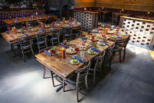 Costa Mesa location's dining room area
