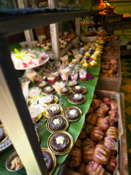 Dessert station