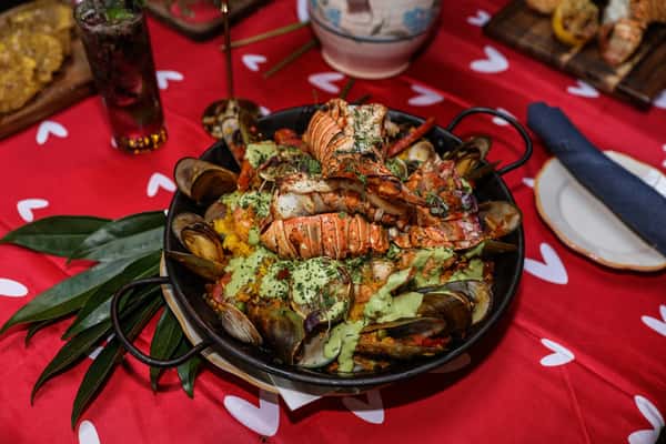 Lobster Paella for 2