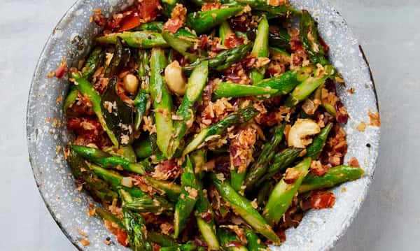 Green Beans & Asparagus Thoran - Dinner