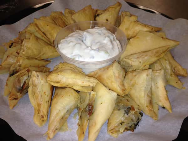 Catering Spinach + Cheese Spanakopita Appetizer