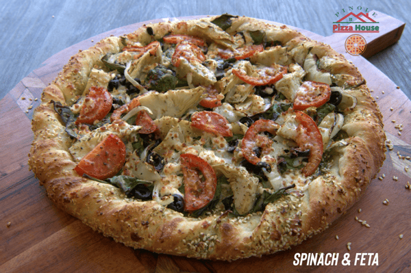 spinach pizza