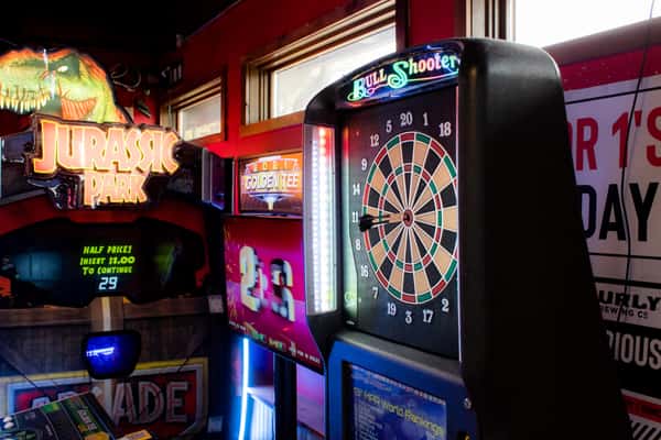 Interior and dart board