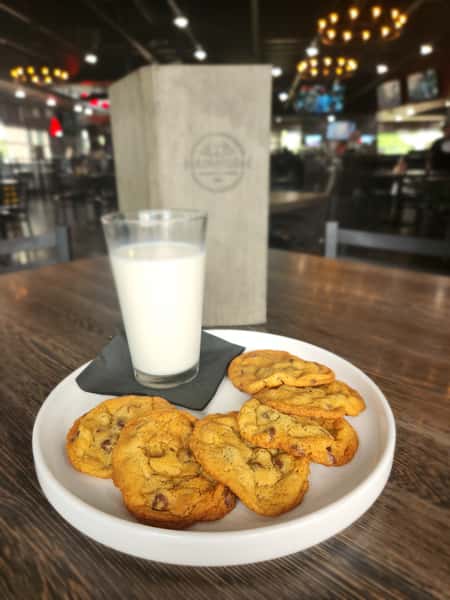 Mom's Cookies and Milk