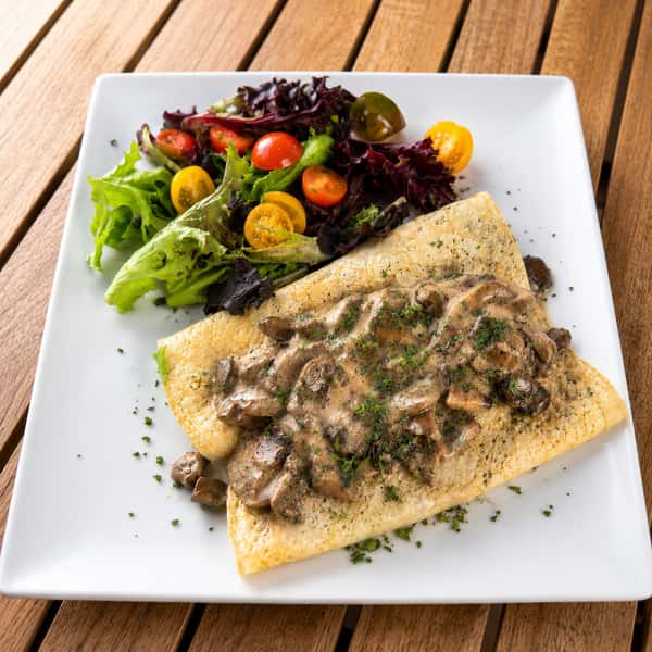 Truffle Mushrooms Crepes