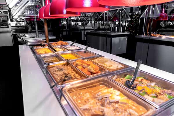 trays of food