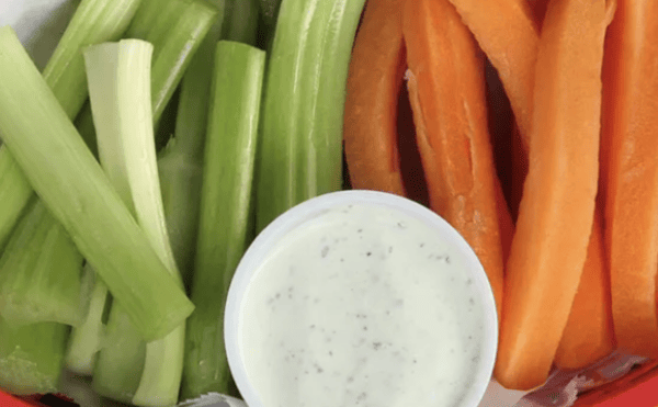 Sm Veggies w/ Dressing