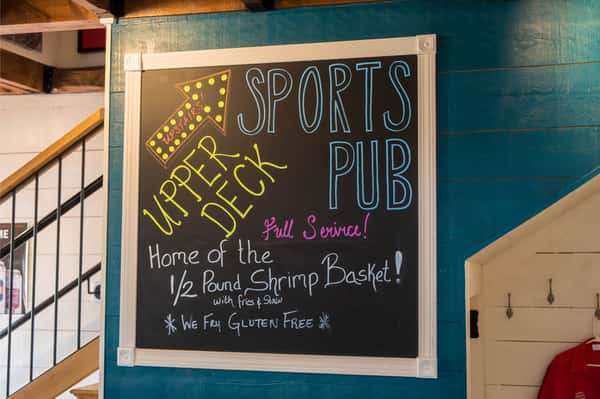 sports pub sign