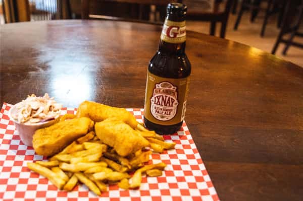 fish and beer