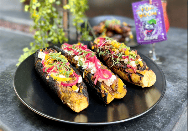 Stuffed Jerk Plantain