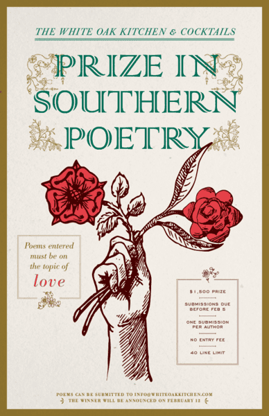 southern poetry poster 2016