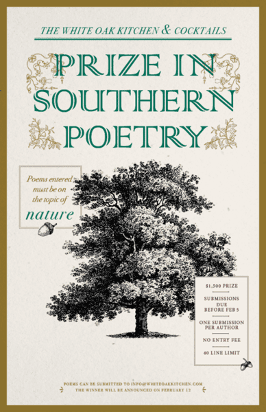 southern poetry poster 2017