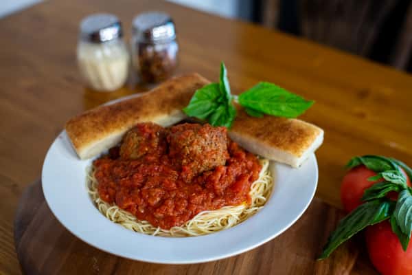 spaghetti and meatballs