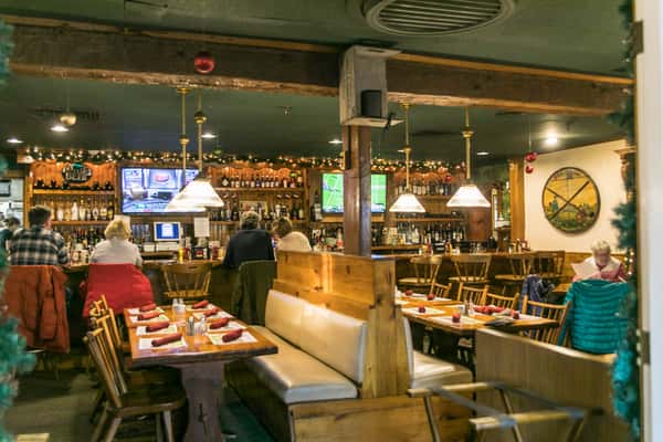 bar area