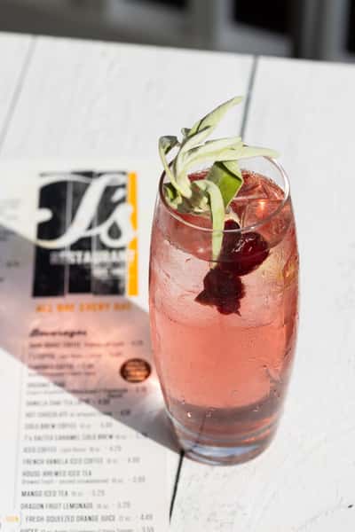 CRANBERRY SAGE SPRITZ