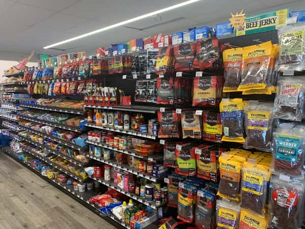 inside convenience store