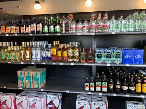 Liquor assortment