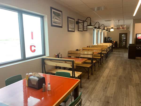 store seating