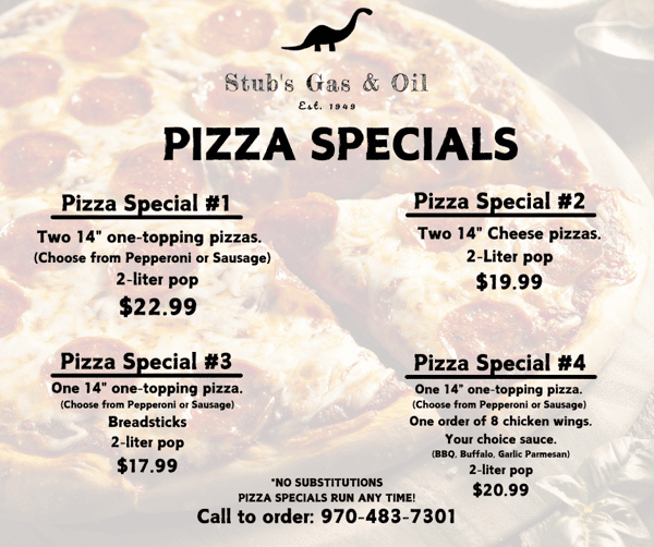 Pizza Specials
