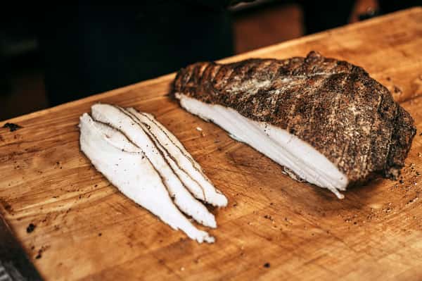 sliced smoked turkey breast