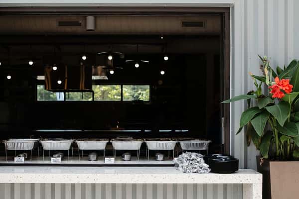 bar area