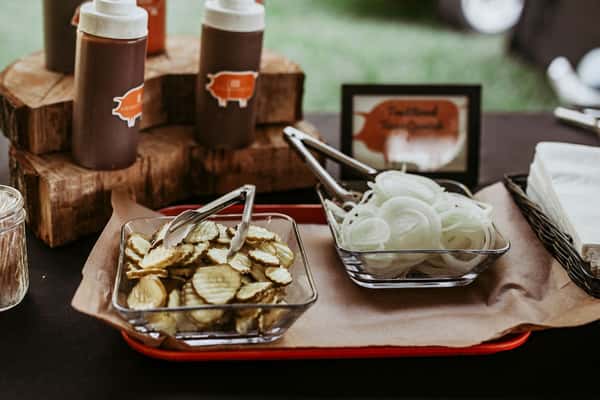 pickles and onions