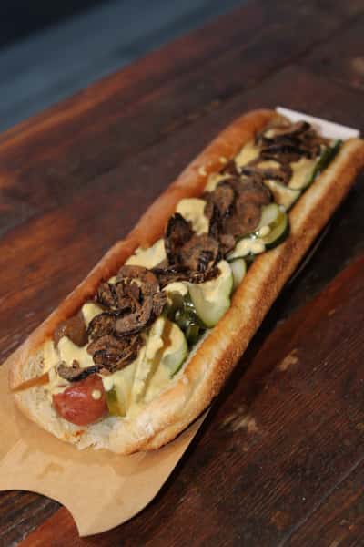 Social Style Foot Long Hot Dog