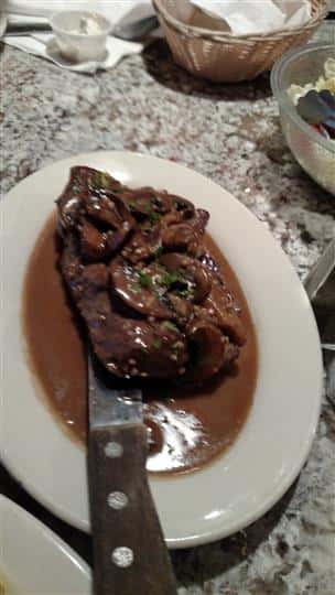 Sirloin Marsala